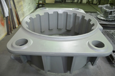 Rotor base, EN-GJL-250, 4270 kg